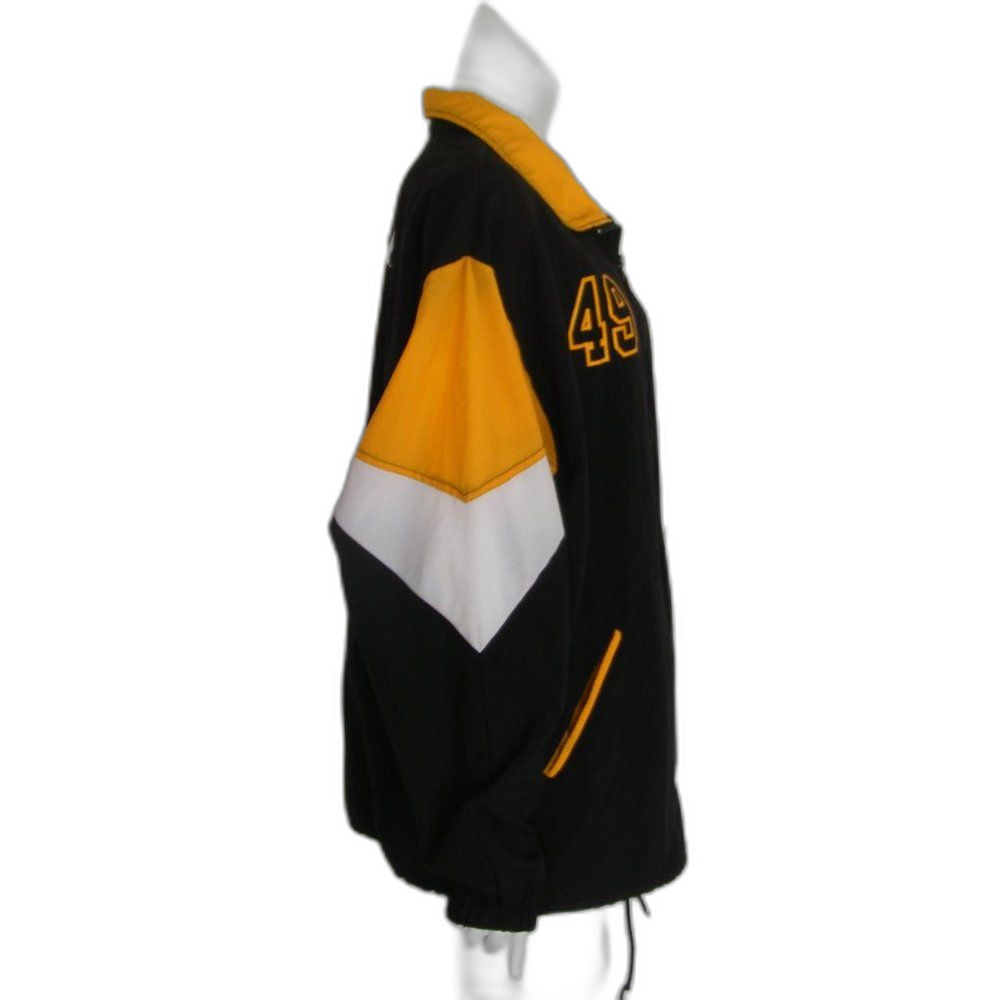 Vintage OTTAWA VALLEY AAA HOCKEY Hornets Jacket, L, #49, Black/Yellow, AAA - Picture 7 of 12